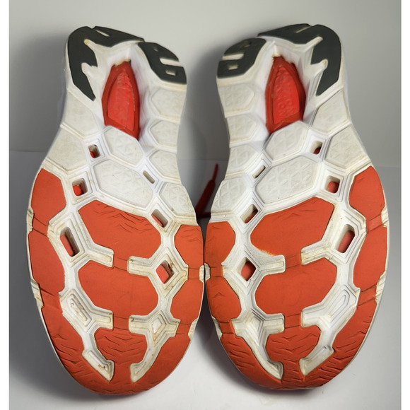 Hoka One One Vanquish 2 Women’s 7 Gray Red Running Shoes Max Cushion Neutral - Picture 5 of 8